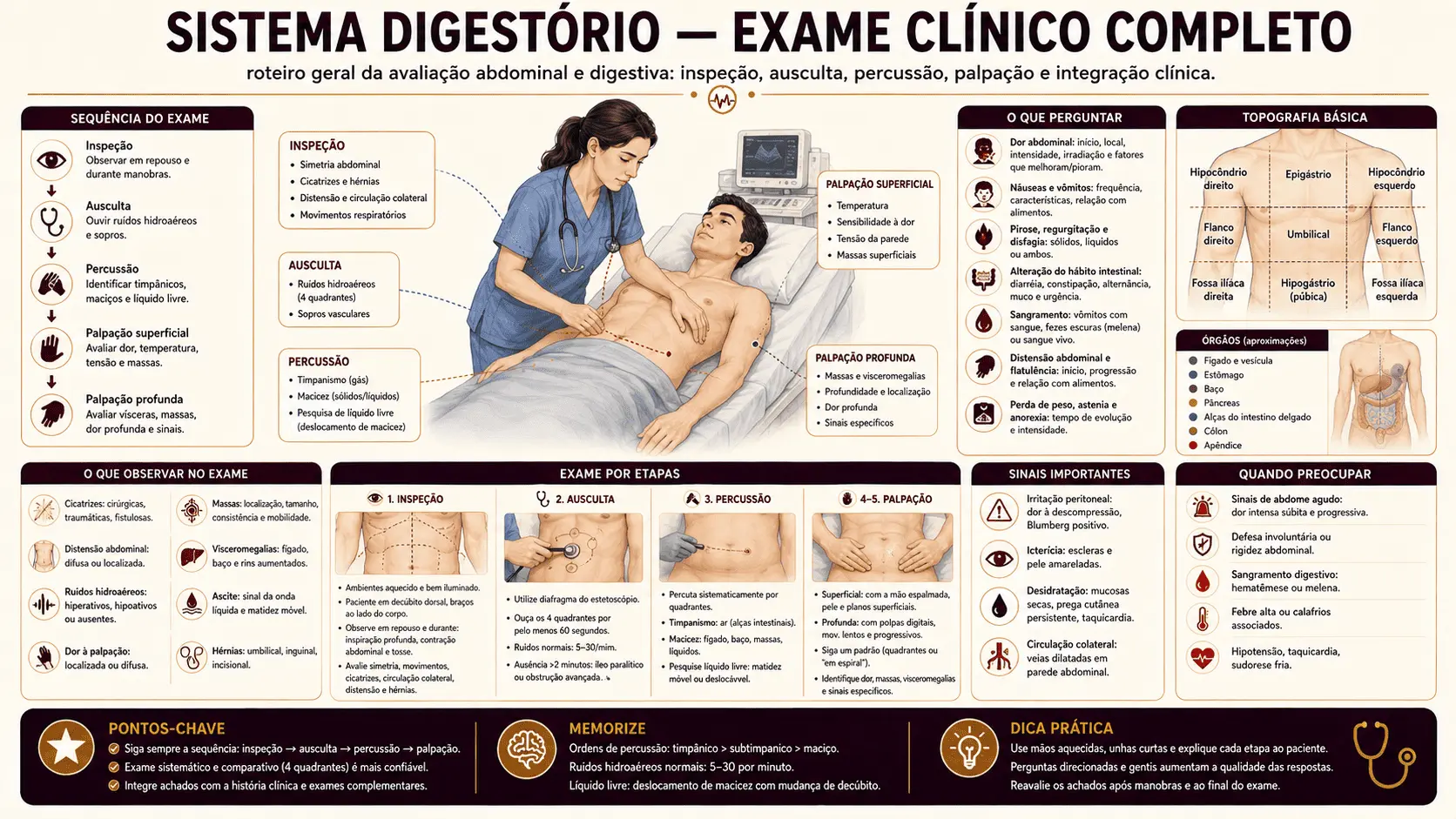 Mapa mental de Semiologia