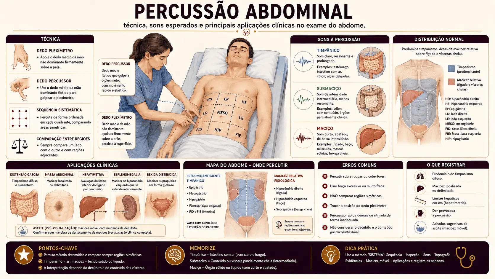Mapa mental de Semiologia